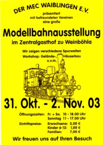 Ausstellung MEC Waiblingen in Weinböhla