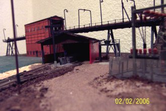 Bfk62 - Kohleverladehalle, Bunker und aufgeständerte Kohlebahnzufahrt
