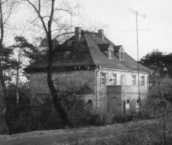 ehem. Stationsgebäude Sedlitz-West Okt. 1986