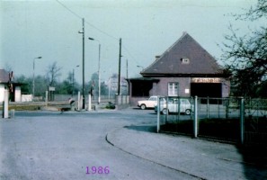 Stationsgebäude Großräschen-Süd 1986