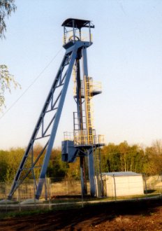 Schachtentwässerungsanlage Klettwitz im Jahr 2000