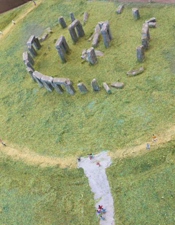 Mini-Stonehenge