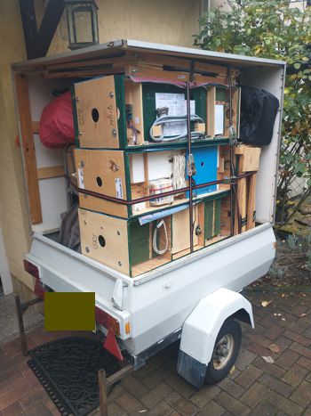 Fast meine gesamte Anlage im kleinen Hänger